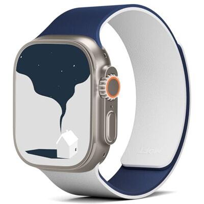 MOFT Correa Compatible con Apple Watch 3840414244454649mm Mujer Hombre, Correa Magnética de Silicona Doble Cara para iWatch Ultra 321, Series 1110987SE654321 MOFT Correa Compatible con Apple Watch 3840414244454649mm Mujer Hombre, Correa Magnética de Silicona Doble Cara para iWatch Ultra 321, Series 1110987SE654321