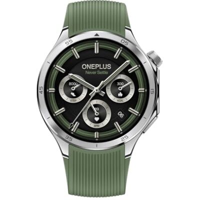 OnePlus Watch 3 Reloj Inteligente, Correa 22 mm, Pantalla LTPO de 1,5", Carga rápida, duración 120 Horas, 100 Modos Deportivos, Seguimiento GPS Doble frecuencia, Salud 60 Segundos, Titanio OnePlus Watch 3 Reloj Inteligente, Correa 22 mm, Pantalla LTPO de 1,5", Carga rápida, duración 120 Horas, 100 Modos Deportivos, Seguimiento GPS Doble frecuencia, Salud 60 Segundos, Titanio