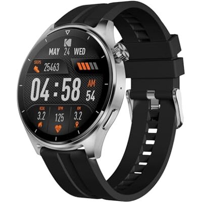 Kodak SW-7202 Reloj Inteligente Pantalla HD de 37 mm Llamadas Bluetooth y Asistente de Voz SpO2, frecuencia cardíaca, estrés, más de 100 Deportes, GPS Duración de la batería 5 días Carga Kodak SW-7202 Reloj Inteligente Pantalla HD de 37 mm Llamadas Bluetooth y Asistente de Voz SpO2, frecuencia cardíaca, estrés, más de 100 Deportes, GPS Duración de la batería 5 días Carga