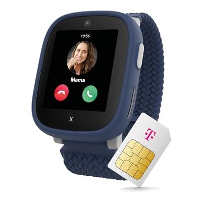 Deutsche Telekom Xplora Smartwatch Azul para niños I con rastreador GPS y botón SOS I Incluye Accesorios de Cambio de Mezcla y combinación, Reloj para niños con cámara y podómetro, Reloj de teléfono con Deutsche Telekom Xplora Smartwatch Azul para niños I con rastreador GPS y botón SOS I Incluye Accesorios de Cambio de Mezcla y combinación, Reloj para niños con cámara y podómetro, Reloj de teléfono con