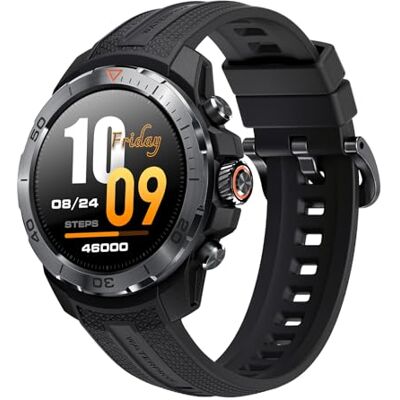 Mibro GS Explorer Reloj Inteligente Hombre Sumergible para Natación, Negro Mibro GS Explorer Reloj Inteligente Hombre Sumergible para Natación, Negro