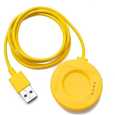 SYSTEM-S Cable USB 2.0 de 100 cm Cargador para Oppo Watch 3, 2, 1 Pro SE, color amarillo SYSTEM-S Cable USB 2.0 de 100 cm Cargador para Oppo Watch 3, 2, 1 Pro SE, color amarillo