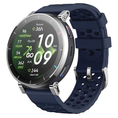 Amazfit Active 3 Premium Reloj Inteligente GPS Running, 45mm, Pantalla AMOLED 1,32" Zafiro, Batería de 12 Días, 4 GB Almacenamiento, NFC, Mapas Offline, 170+ Deportes, Smartwatch para Android iPhone Amazfit Active 3 Premium Reloj Inteligente GPS Running, 45mm, Pantalla AMOLED 1,32" Zafiro, Batería de 12 Días, 4 GB Almacenamiento, NFC, Mapas Offline, 170+ Deportes, Smartwatch para Android iPhone