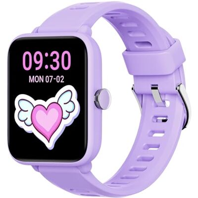 BIGGERFIVE Pulsera Actividad Niñas 3 a 14 años, Reloj Inteligente con Podómetro, Frecuencia cardíaca, Resistente al Agua 5 ATM, Monitor de Sueño, Despertador, Juegos de Rompecabezas BIGGERFIVE Pulsera Actividad Niñas 3 a 14 años, Reloj Inteligente con Podómetro, Frecuencia cardíaca, Resistente al Agua 5 ATM, Monitor de Sueño, Despertador, Juegos de Rompecabezas