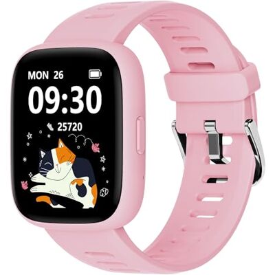BIGGERFIVE Reloj Inteligente Niños Niñas 5-16, 1,8" Pulsera Actividad BIGGERFIVE Reloj Inteligente Niños Niñas 5-16, 1,8" Pulsera Actividad