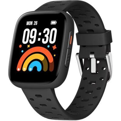 BIGGERFIVE Reloj Inteligente Niños Niñas, 1,8" Amoled Pulsera Actividad BIGGERFIVE Reloj Inteligente Niños Niñas, 1,8" Amoled Pulsera Actividad