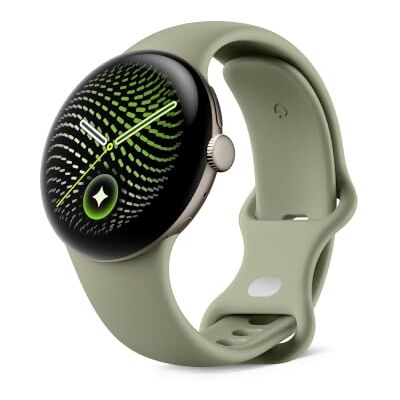 Google Pixel Watch 5 (41 mm) Smartwatch Pirita Satinada/Oliva, Wi-Fi Con pantalla abombada, monitorización completa de la salud y la actividad física, y ayuda de Gemini Google Pixel Watch 5 (41 mm) Smartwatch Pirita Satinada/Oliva, Wi-Fi Con pantalla abombada, monitorización completa de la salud y la actividad física, y ayuda de Gemini