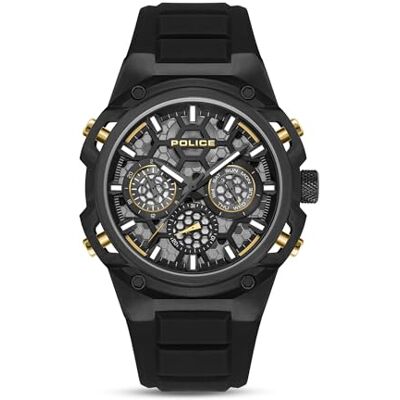 Police Policía Reloj Función Challenger Black Police Policía Reloj Función Challenger Black