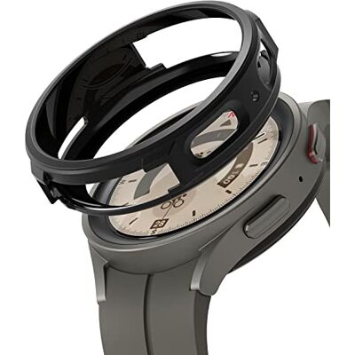 Ringke Air Sports Compatible con Protector Samsung Galaxy Watch 5 Pro (45mm) Carcasa TPU Flexible Parachoques Protector, Funda Ligera Delgada para Galaxy Watch 5 Pro 45mm Black Ringke Air Sports Compatible con Protector Samsung Galaxy Watch 5 Pro (45mm) Carcasa TPU Flexible Parachoques Protector, Funda Ligera Delgada para Galaxy Watch 5 Pro 45mm Black