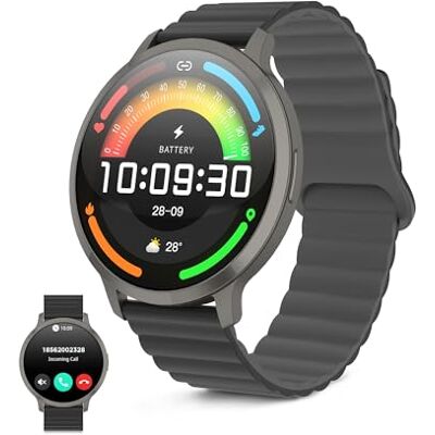 KSIX Smartwatch Core 3 MAX Go Reloj Inteligente Hombre Pantalla AMOLED 1.73", Diseño Ultra Fino, Llamadas, Correa Silicona Magnética, IP68, Compatible con iPhone®, Android® y Samsung® Negro KSIX Smartwatch Core 3 MAX Go Reloj Inteligente Hombre Pantalla AMOLED 1.73", Diseño Ultra Fino, Llamadas, Correa Silicona Magnética, IP68, Compatible con iPhone®, Android® y Samsung® Negro