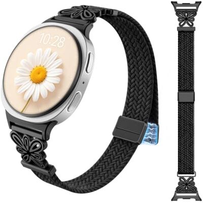 TiMOVO Correa Compatible para Samsung Galaxy Watch 9/8 40mm 44mm/8 Classic Correa Deportiva Repuesto Suave Elástica Magnética Nailon para Galaxy Watch 8 Classic 46mm (2025) para Hombres y Mujeres TiMOVO Correa Compatible para Samsung Galaxy Watch 9/8 40mm 44mm/8 Classic Correa Deportiva Repuesto Suave Elástica Magnética Nailon para Galaxy Watch 8 Classic 46mm (2025) para Hombres y Mujeres