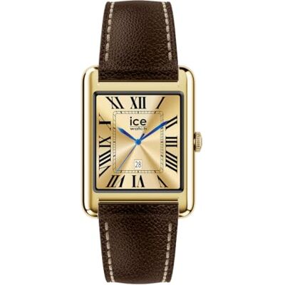 ICE-WATCH Ice Smart TKS 2.0 Gold Chocolate Grain Reloj Dorado para Mujer con Correa de Cuero (1.41 Pulgadas / 32mm) Reloj Inteligente, Seguimiento de la Actividad física y la Salud ICE-WATCH Ice Smart TKS 2.0 Gold Chocolate Grain Reloj Dorado para Mujer con Correa de Cuero (1.41 Pulgadas / 32mm) Reloj Inteligente, Seguimiento de la Actividad física y la Salud