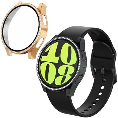 kwmobile Protector Reloj Inteligente Compatible con Samsung Galaxy Watch 6 44mm Protector Pantalla Reloj 2X Carcasa para Esfera Smartwatch de Glitter Antigolpes kwmobile Protector Reloj Inteligente Compatible con Samsung Galaxy Watch 6 44mm Protector Pantalla Reloj 2X Carcasa para Esfera Smartwatch de Glitter Antigolpes