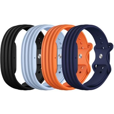 Astorgos Correa Deportiva de Recambio Compatible con Fitbit Air Correa deportiva para Google Fitbit Air, correa de silicona suave, cierre ajustable, para hombre y mujer Astorgos Correa Deportiva de Recambio Compatible con Fitbit Air Correa deportiva para Google Fitbit Air, correa de silicona suave, cierre ajustable, para hombre y mujer