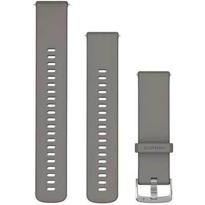 Garmin Correa de desmontaje rápido 22 mm, Compatible con Venu 3 y Venu 4 (45mm), Gris Garmin Correa de desmontaje rápido 22 mm, Compatible con Venu 3 y Venu 4 (45mm), Gris