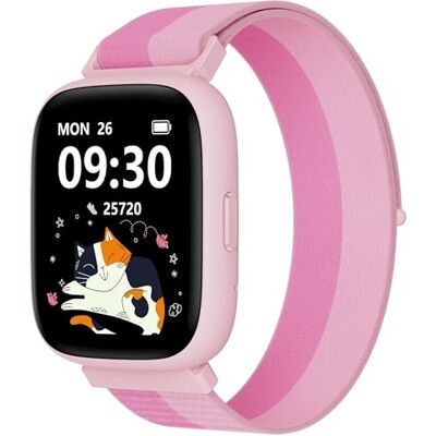 BIGGERFIVE Reloj Inteligente Niños Niñas 5-16, 1,8" Pulsera Actividad BIGGERFIVE Reloj Inteligente Niños Niñas 5-16, 1,8" Pulsera Actividad