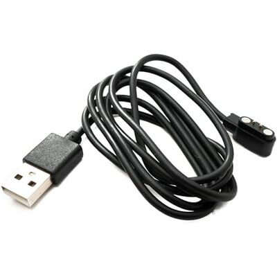 SYSTEM-S Cable USB 2.0-100 cm Cable de carga para reloj inteligente Zeblaze Stratos 3 Negro SYSTEM-S Cable USB 2.0-100 cm Cable de carga para reloj inteligente Zeblaze Stratos 3 Negro