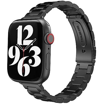 MoKo Correa Delgada Metal Compatible Apple Watch SE3/2/1,S11/10/9/8/7/6/5 MoKo Correa Delgada Metal Compatible Apple Watch SE3/2/1,S11/10/9/8/7/6/5