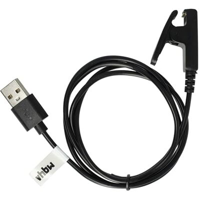 vhbw Cable de Carga USB Compatible con Garmin Vivomove HR Trend smartwatch Estación carga negro, 100 cm vhbw Cable de Carga USB Compatible con Garmin Vivomove HR Trend smartwatch Estación carga negro, 100 cm