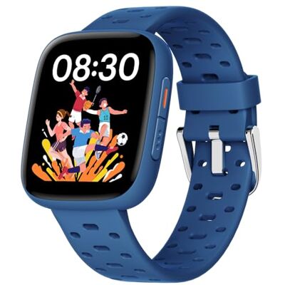 BIGGERFIVE Reloj Inteligente Niños Niñas, 1,8" Amoled Pulsera Actividad BIGGERFIVE Reloj Inteligente Niños Niñas, 1,8" Amoled Pulsera Actividad