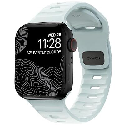 NOMAD Correa deportiva V2 para Apple Watch 42/44/45/49 mm Correa de reloj duradera e impermeable NOMAD Correa deportiva V2 para Apple Watch 42/44/45/49 mm Correa de reloj duradera e impermeable