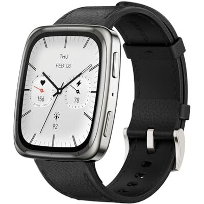 Amazfit Active 2 Reloj Inteligente 43mm Hombre Mujer, Pantalla AMOLED 1.75", Mapas Offline, GPS, Batería 10 Días, 160+ Modos Deportivos, Monitor de Ritmo Cardíaco y Sueño, Smartwatch para iOS Android Amazfit Active 2 Reloj Inteligente 43mm Hombre Mujer, Pantalla AMOLED 1.75", Mapas Offline, GPS, Batería 10 Días, 160+ Modos Deportivos, Monitor de Ritmo Cardíaco y Sueño, Smartwatch para iOS Android