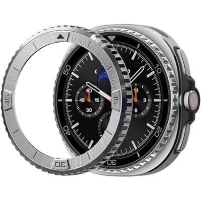Spigen Bezel Tune Styling Compatible con Samsung Galaxy Watch 8 Classic 46mm (2025) Bisel Adhesivo Cubierta Anillo Plata Spigen Bezel Tune Styling Compatible con Samsung Galaxy Watch 8 Classic 46mm (2025) Bisel Adhesivo Cubierta Anillo Plata