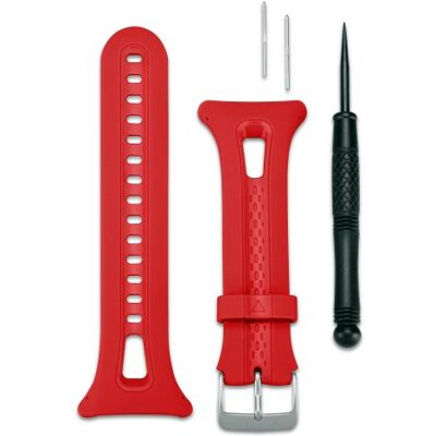 Garmin Correa de Recambio para Forerunner 10, Color Rojo/Negro Garmin Correa de Recambio para Forerunner 10, Color Rojo/Negro