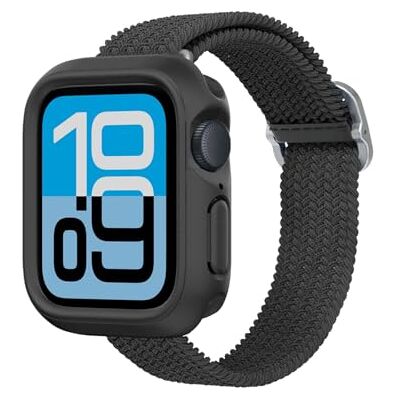 RhinoShield Funda Bumper para Apple Watch SE & Serie 6/5 / 4 40 mm Funda protectora de perfil delgado, estructura ligera y material de alta absorción de impactos. RhinoShield Funda Bumper para Apple Watch SE & Serie 6/5 / 4 40 mm Funda protectora de perfil delgado, estructura ligera y material de alta absorción de impactos.
