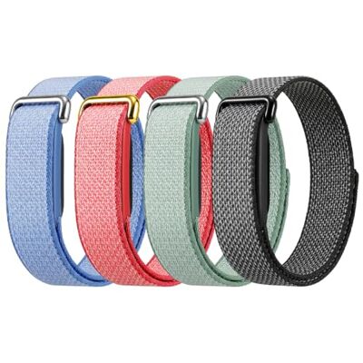 Astorgos Correa de Nailon Transpirable Compatible con Fitbit Air Correa deportiva para Google Fitbit Air, correa de silicona suave, cierre ajustable, para hombre y mujer Astorgos Correa de Nailon Transpirable Compatible con Fitbit Air Correa deportiva para Google Fitbit Air, correa de silicona suave, cierre ajustable, para hombre y mujer