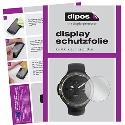 dipos 6x Protector de Pantalla claro para Ticwatch S Smartwatch dipos 6x Protector de Pantalla claro para Ticwatch S Smartwatch