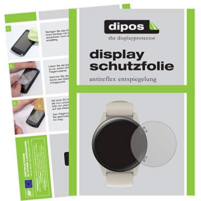 dipos 2x Protector de Pantalla mate para Xiaomi Mi Watch dipos 2x Protector de Pantalla mate para Xiaomi Mi Watch