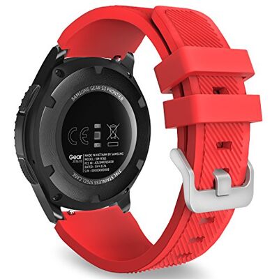 MoKo Correa Deportiva Compatible con Samsung Galaxy Watch 3 45mm/Gear S3 MoKo Correa Deportiva Compatible con Samsung Galaxy Watch 3 45mm/Gear S3