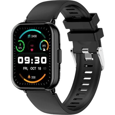 Cool Smartwatch Cascais Silicona Negro (Llamadas, Salud, Deporte) Cool Smartwatch Cascais Silicona Negro (Llamadas, Salud, Deporte)