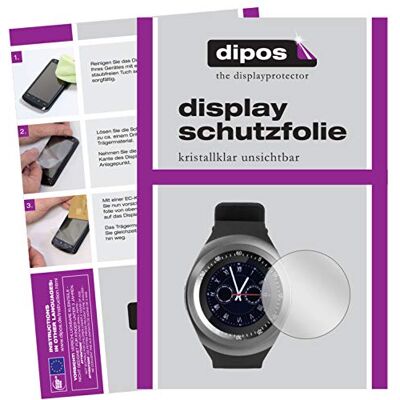 dipos 2x Protector de Pantalla claro para TrendGeek TG-SW1 Smartwatch dipos 2x Protector de Pantalla claro para TrendGeek TG-SW1 Smartwatch