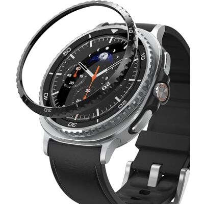 Ringke Bezel Styling Compatible con Protector Samsung Galaxy Watch 8 Classic 46mm, Funda Liviana con Antirrayaduras Elegante Marco de Acero Inoxidable 46-02 (ST) Black Ringke Bezel Styling Compatible con Protector Samsung Galaxy Watch 8 Classic 46mm, Funda Liviana con Antirrayaduras Elegante Marco de Acero Inoxidable 46-02 (ST) Black