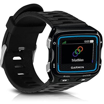kwmobile Pulsera compatible con Garmin Forerunner 920XT correa 1x Correas de silicona flexible Tamaño ajustable negro kwmobile Pulsera compatible con Garmin Forerunner 920XT correa 1x Correas de silicona flexible Tamaño ajustable negro