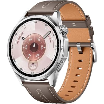 Huawei Watch GT 6 46mm GPS Smartwatch, 1.47''AMOLED Pantalla Táctil, hasta 21 Días de Autonomía, Ciclismo, 100+Modos Deportivos, Compatible con iOS Android, NFC, Monitoreo de Salud, Gris Huawei Watch GT 6 46mm GPS Smartwatch, 1.47''AMOLED Pantalla Táctil, hasta 21 Días de Autonomía, Ciclismo, 100+Modos Deportivos, Compatible con iOS Android, NFC, Monitoreo de Salud, Gris