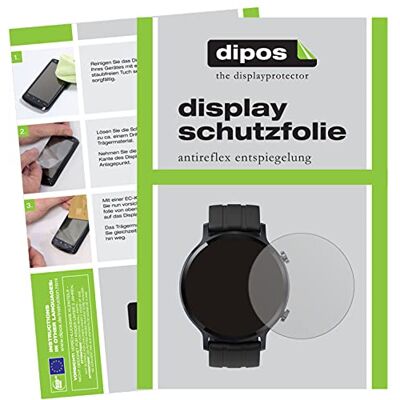 dipos 6x Protector de Pantalla mate para Oppo Realme Watch S Antirreflejos, anti-reflectante, ajuste perfecto, antiarañazos, sin burbujas, compatible con huellas dactilares, autoadhesivo dipos 6x Protector de Pantalla mate para Oppo Realme Watch S Antirreflejos, anti-reflectante, ajuste perfecto, antiarañazos, sin burbujas, compatible con huellas dactilares, autoadhesivo