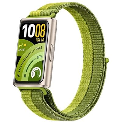 Wigento Correa de nailon para Huawei Band 11/11 Pro, cierre de , ajustable, ligera, cómoda, reloj inteligente, Huawei Band 11 / 11 Pro, Acero inoxidable, Sin piedra preciosa Wigento Correa de nailon para Huawei Band 11/11 Pro, cierre de , ajustable, ligera, cómoda, reloj inteligente, Huawei Band 11 / 11 Pro, Acero inoxidable, Sin piedra preciosa