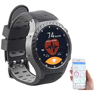 newgen medicals Monitores de Actividad Reloj Inteligente con SIM y: Reloj móvil GPS & smartwatch, PW-500.GPS, para iOS & Android, Bluetooth 4.0 newgen medicals Monitores de Actividad Reloj Inteligente con SIM y: Reloj móvil GPS & smartwatch, PW-500.GPS, para iOS & Android, Bluetooth 4.0
