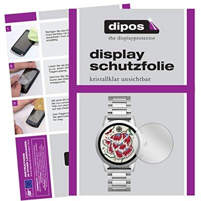 dipos 6x Protector de Pantalla claro para Tory Burch Gigi Watch 40mm Transparente, ajuste perfecto, antiarañazos, sin burbujas, apto para fundas, compatible con huellas dactilares, autoadhesivo dipos 6x Protector de Pantalla claro para Tory Burch Gigi Watch 40mm Transparente, ajuste perfecto, antiarañazos, sin burbujas, apto para fundas, compatible con huellas dactilares, autoadhesivo