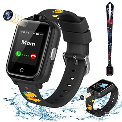 LiveGo Reloj Inteligente para Niños, 4G Safe Smartwatch con Cámara Dual, localizador GPS, Llamada SOS, WiFi para Niños Estudiantes de 4 a 12 Años Regalos de cumpleaños día de Escuela(T13 Negro) LiveGo Reloj Inteligente para Niños, 4G Safe Smartwatch con Cámara Dual, localizador GPS, Llamada SOS, WiFi para Niños Estudiantes de 4 a 12 Años Regalos de cumpleaños día de Escuela(T13 Negro)
