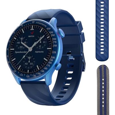 W Smartatch Deportivo Blue Sport – Pantalla IPS de 1,39” 37 Modos Deportivos Llamadas Bluetooth Monitorización Completa de la Salud W Smartatch Deportivo Blue Sport – Pantalla IPS de 1,39” 37 Modos Deportivos Llamadas Bluetooth Monitorización Completa de la Salud