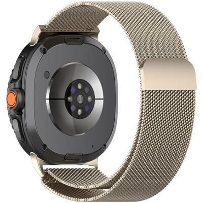 Wigento Milanaise Correa de metal para Samsung Galaxy Watch 9/8/8 Classic Wigento Milanaise Correa de metal para Samsung Galaxy Watch 9/8/8 Classic