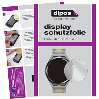 dipos 2x Protector de Pantalla claro para Huawei Watch GT Runner dipos 2x Protector de Pantalla claro para Huawei Watch GT Runner