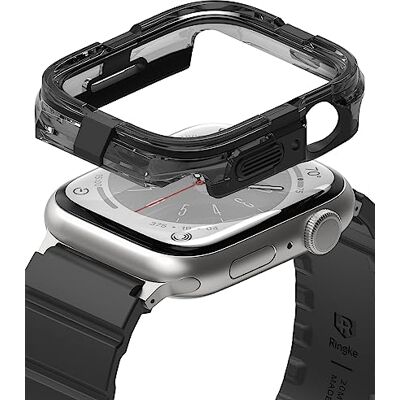 Ringke Fusion Bumper Diseñado para Funda Apple Watch Series 9, 8, 7 (45 mm), SE 3, 2, 1 (44 mm) Funda Protectora de Doble Capa Black Ringke Fusion Bumper Diseñado para Funda Apple Watch Series 9, 8, 7 (45 mm), SE 3, 2, 1 (44 mm) Funda Protectora de Doble Capa Black