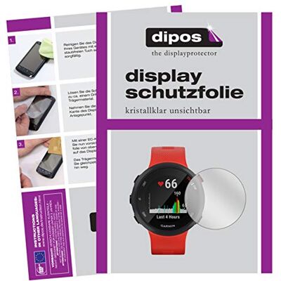 dipos 2x Protector de Pantalla claro para Garmin Forerunner 45 S dipos 2x Protector de Pantalla claro para Garmin Forerunner 45 S