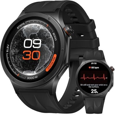 Oppo Watch X3 Smartwatch, Batería 16 Días, Control Salud, Obsidian Black 1,5" LTPO AMOLED Aleación Titanio Ultra-Ligera Pantalla 3000 Nits, Wear OS, ECG, GPS, Sistema Doble Chip, 100+ Modos Deporte Oppo Watch X3 Smartwatch, Batería 16 Días, Control Salud, Obsidian Black 1,5" LTPO AMOLED Aleación Titanio Ultra-Ligera Pantalla 3000 Nits, Wear OS, ECG, GPS, Sistema Doble Chip, 100+ Modos Deporte