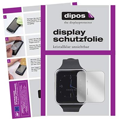 dipos 6x Protector de Pantalla claro para Tagobee TB01 Smartwatch Transparente, ajuste perfecto, antiarañazos, sin burbujas, apto para fundas, compatible con huellas dactilares, autoadhesivo dipos 6x Protector de Pantalla claro para Tagobee TB01 Smartwatch Transparente, ajuste perfecto, antiarañazos, sin burbujas, apto para fundas, compatible con huellas dactilares, autoadhesivo